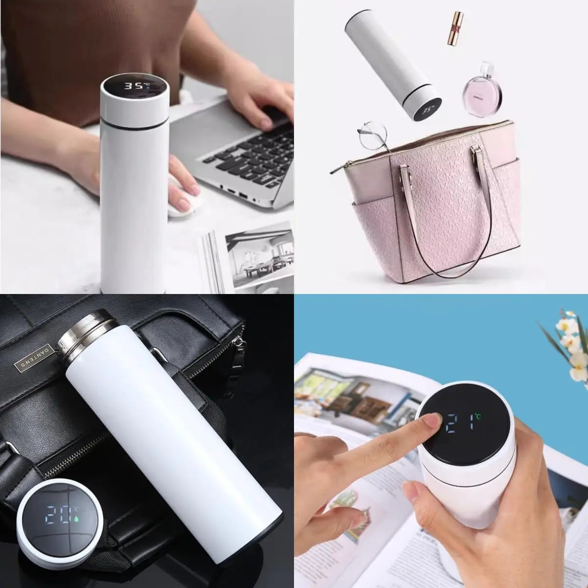 Smart Temperature Thermos Bottle 500ML