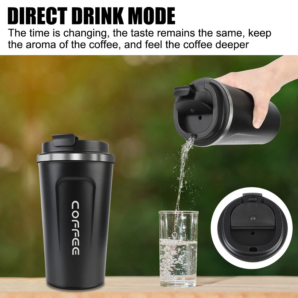 Leak-Proof Travel Coffee Mug