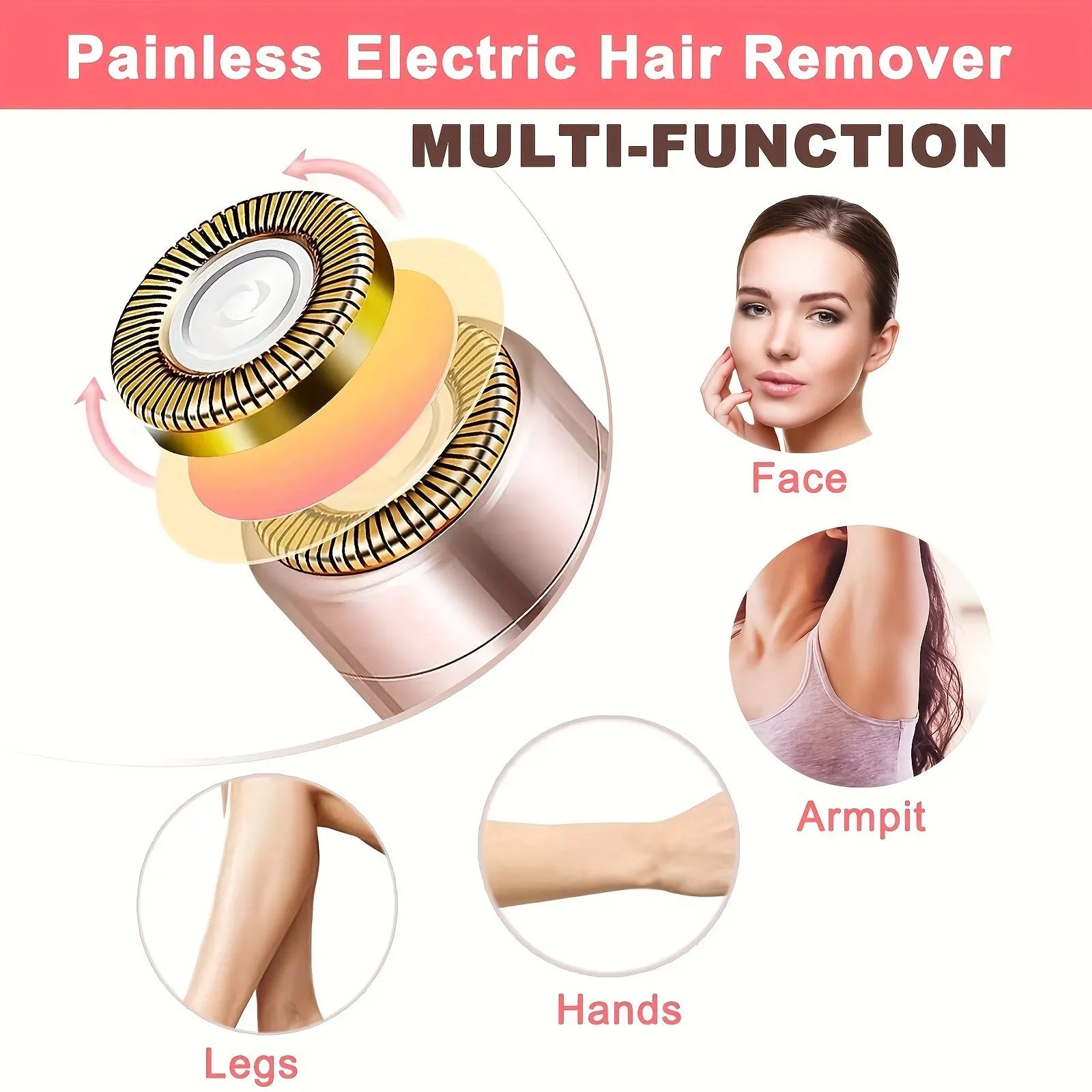 Portable Electric Facial Hair Remover