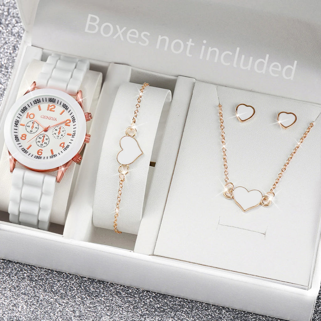 Women’s Watch Gift Set (5/6 PCS)