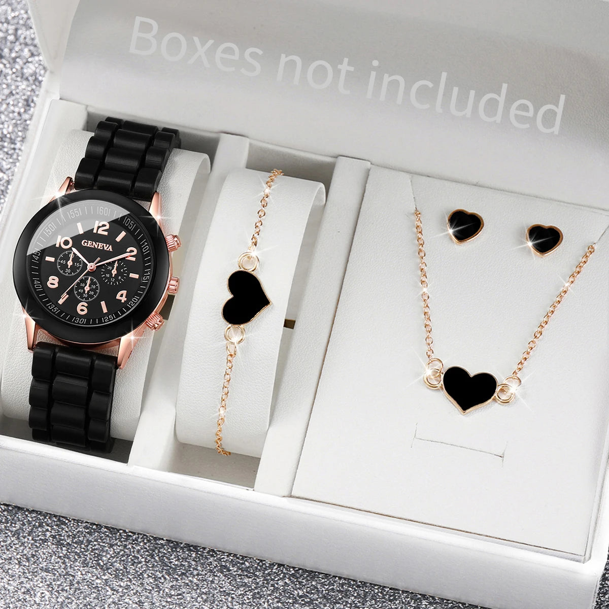 Women’s Watch Gift Set (5/6 PCS)