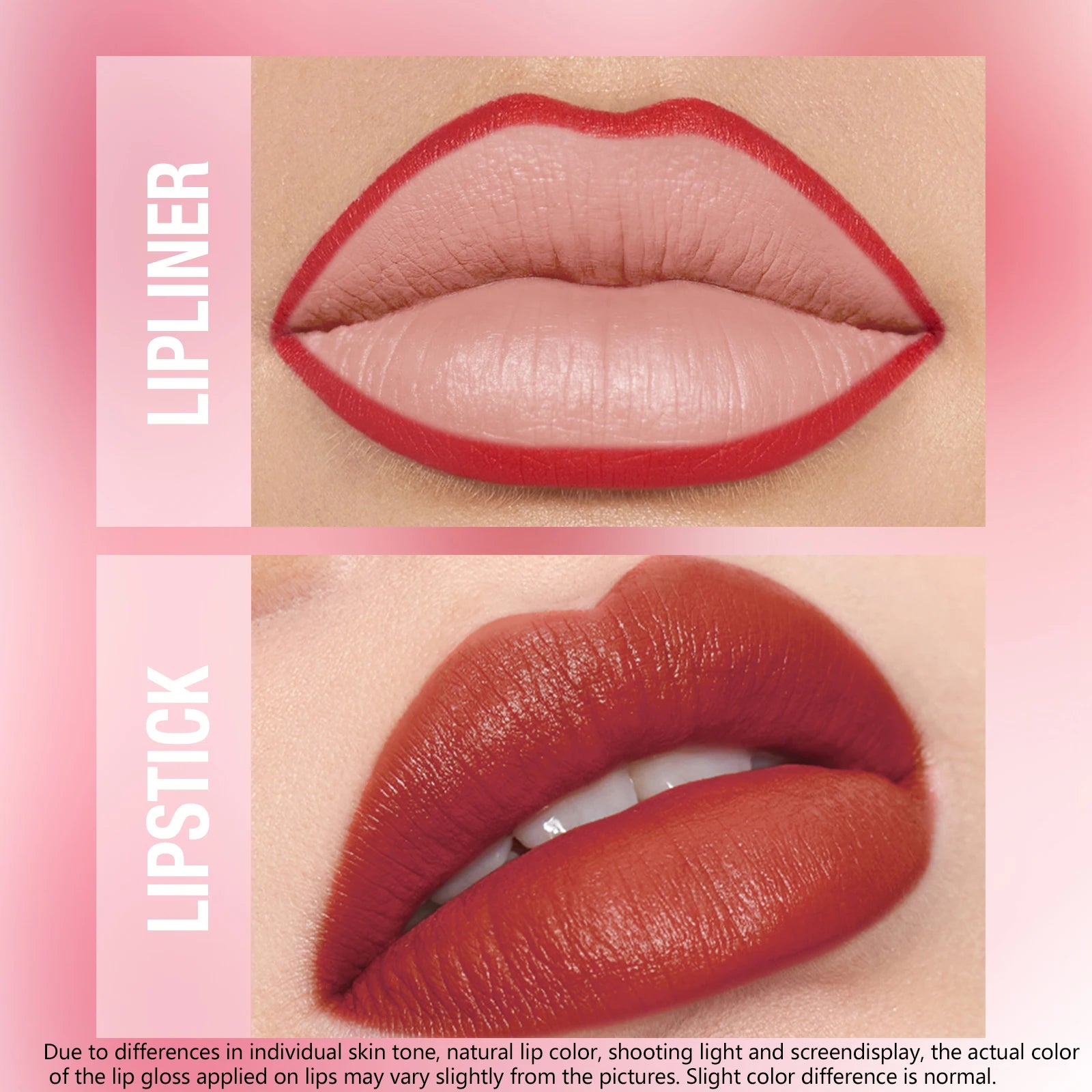2-in-1 Waterproof Lipstick & Lipliner