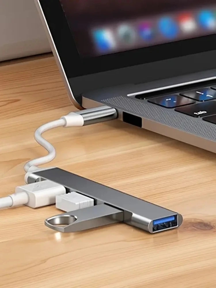 4-Port USB-C Hub Adapter