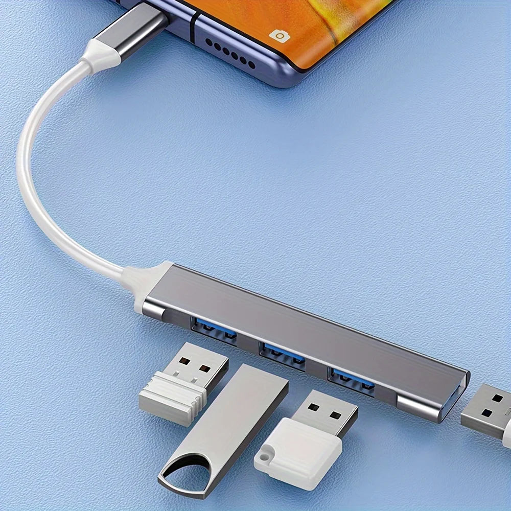4-Port USB-C Hub Adapter