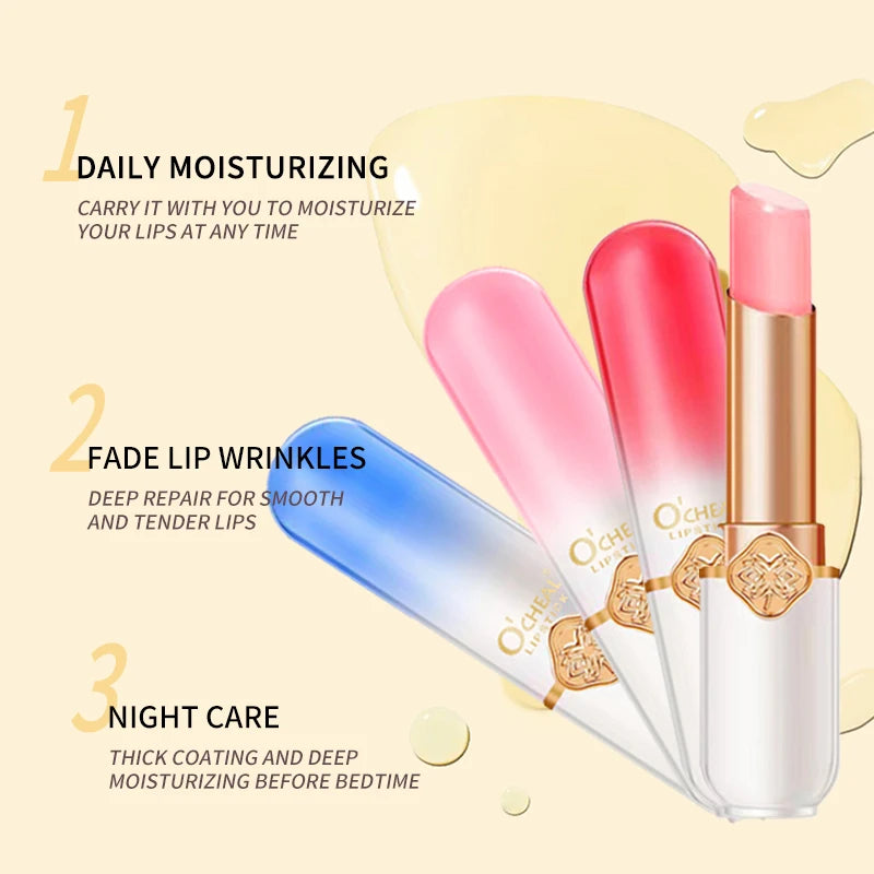 Temperature Changing Lip Balm