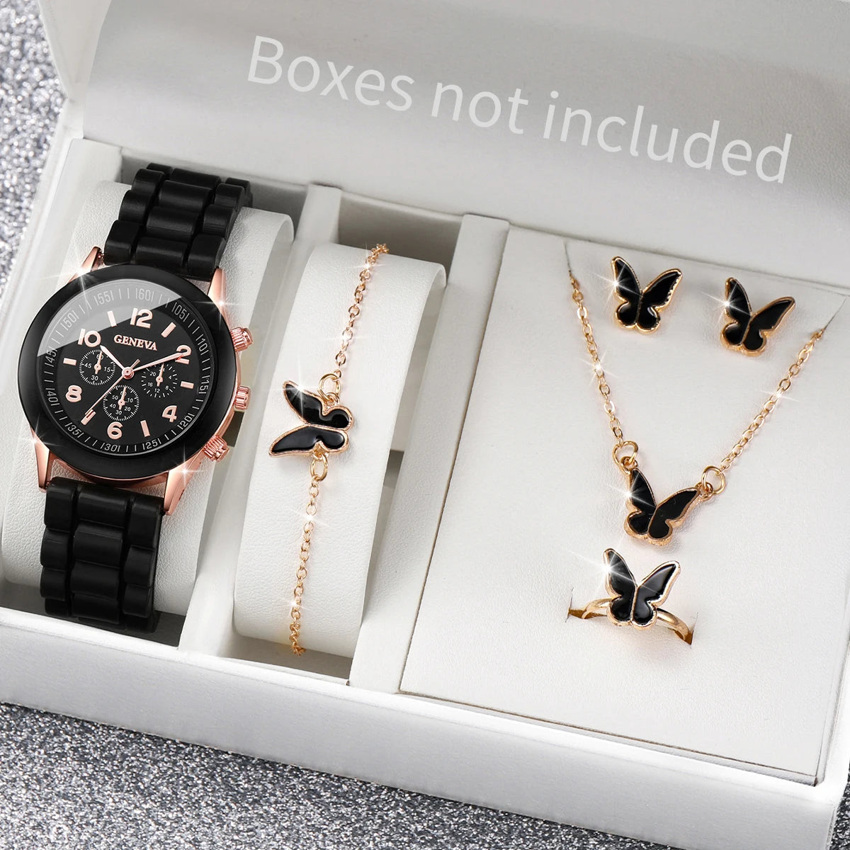 Women’s Watch Gift Set (5/6 PCS)