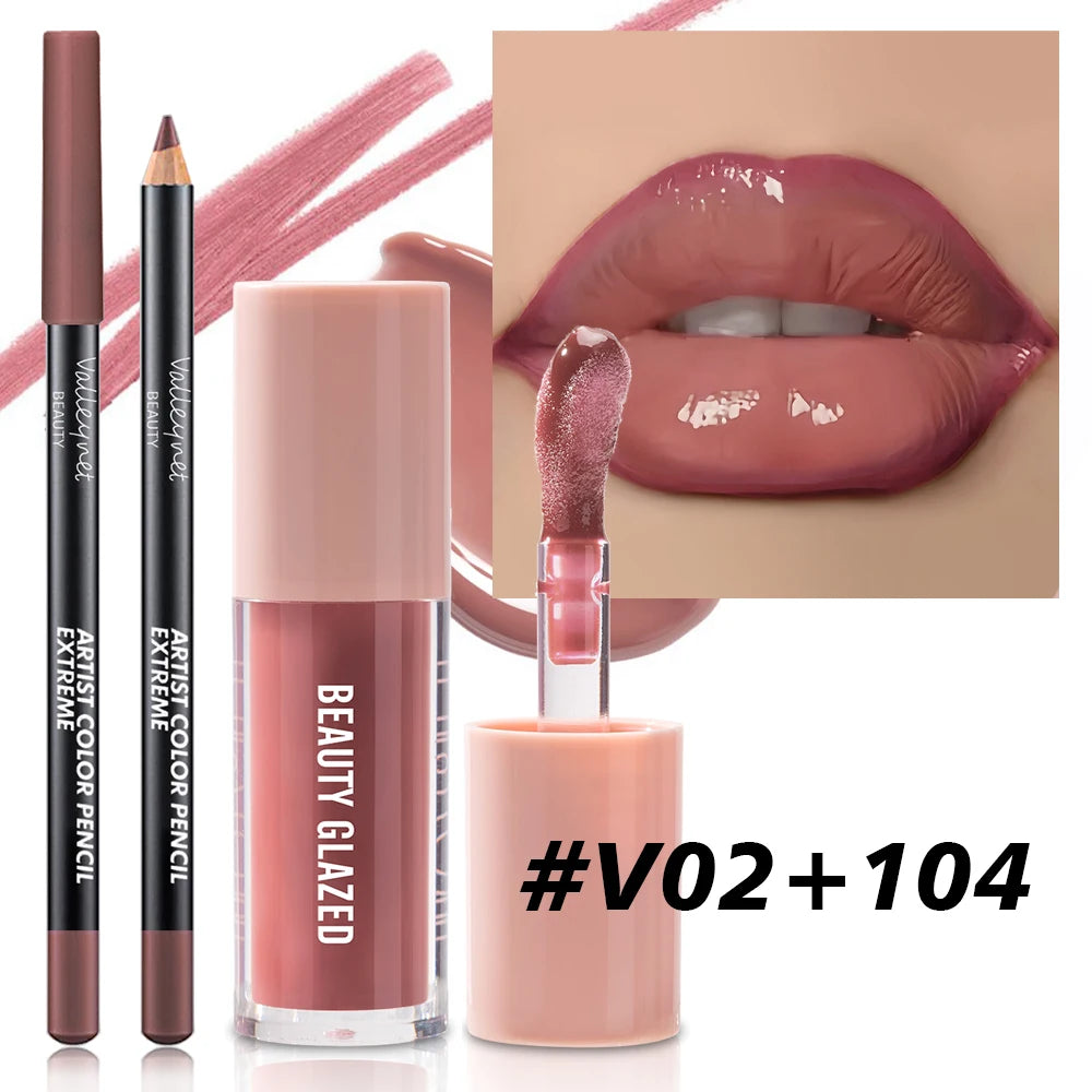 Velvet Matte Lipstick Set (2 pcs)
