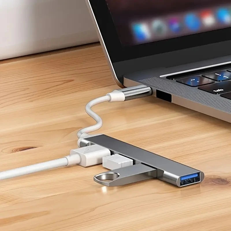 4-Port USB-C Hub Adapter