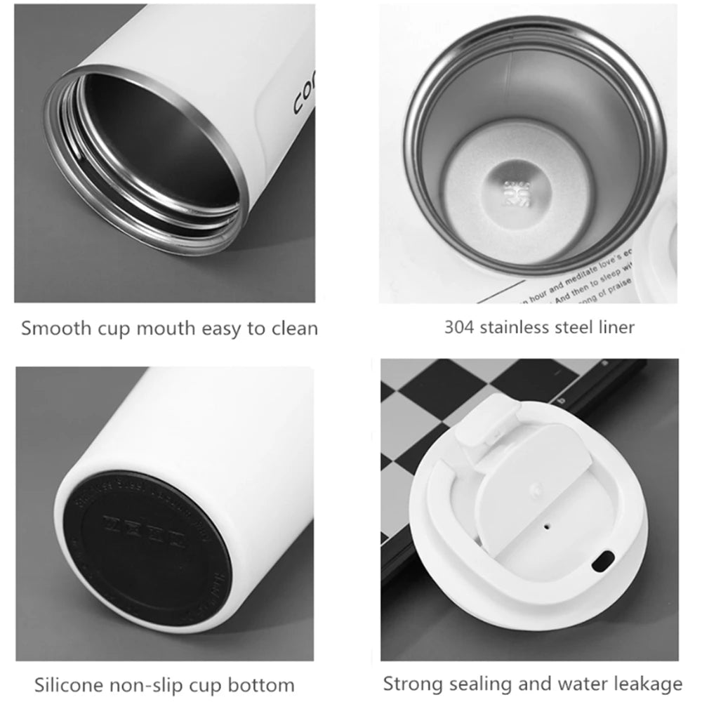 Leak-Proof Travel Coffee Mug